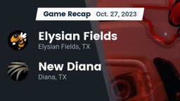 Recap: Elysian Fields  vs. New Diana  2023