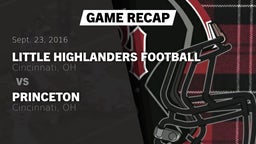 Recap: Little Highlanders Football vs. Princeton  2016
