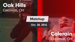 Matchup: Oak Hills High vs. Colerain  2016