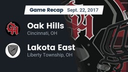 Recap: Oak Hills vs. Lakota East  2017
