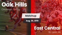 Matchup: Oak Hills High vs. East Central  2019