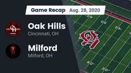 Recap: Oak Hills  vs. Milford  2020