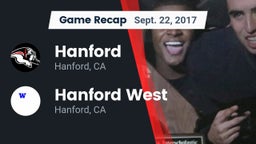 Recap: Hanford  vs. Hanford West  2017