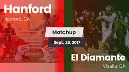 Matchup: Hanford  vs. El Diamante  2017
