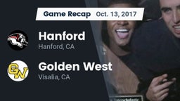 Recap: Hanford  vs. Golden West  2017