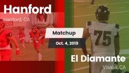 Matchup: Hanford  vs. El Diamante  2019