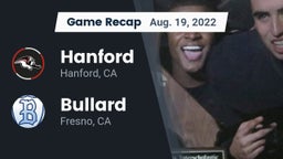 Recap: Hanford  vs. Bullard  2022