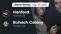 Recap: Hanford  vs. Buhach Colony  2023