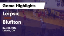 Leipsic  vs Bluffton  Game Highlights - Dec 02, 2016