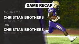 Recap: Christian Brothers  vs. Christian Brothers  2016