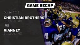 Recap: Christian Brothers  vs. Vianney  2016