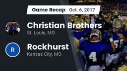 Recap: Christian Brothers  vs. Rockhurst  2017