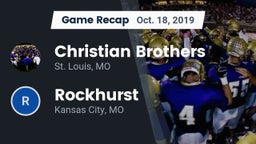 Recap: Christian Brothers  vs. Rockhurst  2019