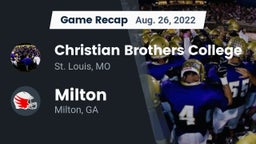 Recap: Christian Brothers College  vs. Milton  2022