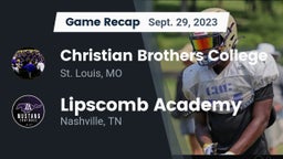 Recap: Christian Brothers College  vs. Lipscomb Academy 2023