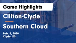 Clifton-Clyde  vs Southern Cloud  Game Highlights - Feb. 4, 2020