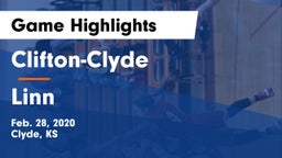 Clifton-Clyde  vs Linn Game Highlights - Feb. 28, 2020