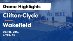 Clifton-Clyde  vs Wakefield  Game Highlights - Dec 06, 2016