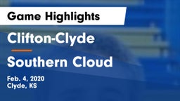Clifton-Clyde  vs Southern Cloud  Game Highlights - Feb. 4, 2020
