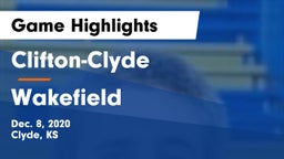 Clifton-Clyde  vs Wakefield  Game Highlights - Dec. 8, 2020