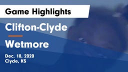 Clifton-Clyde  vs Wetmore Game Highlights - Dec. 18, 2020