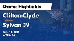 Clifton-Clyde  vs Sylvan JV Game Highlights - Jan. 14, 2021