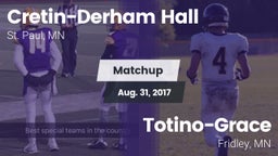 Matchup: Cretin-Derham Hall vs. Totino-Grace  2017