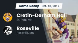 Recap: Cretin-Derham Hall  vs. Roseville  2017