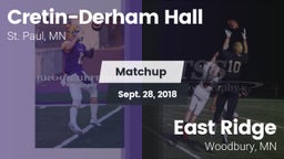 Matchup: Cretin-Derham Hall vs. East Ridge  2018