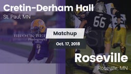 Matchup: Cretin-Derham Hall vs. Roseville  2018