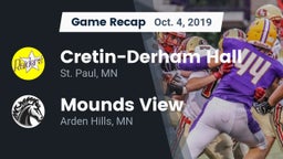 Recap: Cretin-Derham Hall  vs. Mounds View  2019