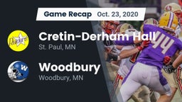 Recap: Cretin-Derham Hall  vs. Woodbury  2020
