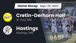 Recap: Cretin-Derham Hall  vs. Hastings  2023