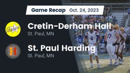 Recap: Cretin-Derham Hall  vs. St. Paul Harding  2023