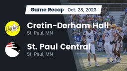 Recap: Cretin-Derham Hall  vs. St. Paul Central  2023
