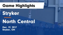 Stryker  vs North Central  Game Highlights - Dec. 19, 2017
