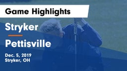Stryker  vs Pettisville  Game Highlights - Dec. 5, 2019