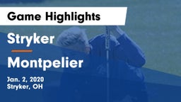 Stryker  vs Montpelier  Game Highlights - Jan. 2, 2020