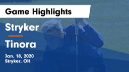 Stryker  vs Tinora  Game Highlights - Jan. 18, 2020