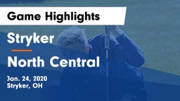 Stryker  vs North Central  Game Highlights - Jan. 24, 2020