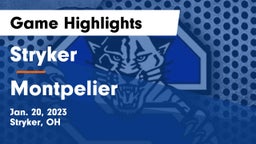 Stryker  vs Montpelier  Game Highlights - Jan. 20, 2023