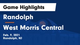 Randolph  vs West Morris Central  Game Highlights - Feb. 9, 2021
