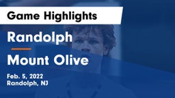 Randolph  vs Mount Olive  Game Highlights - Feb. 5, 2022