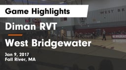 Diman RVT  vs West Bridgewater Game Highlights - Jan 9, 2017