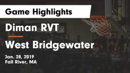 Diman RVT  vs West Bridgewater  Game Highlights - Jan. 28, 2019