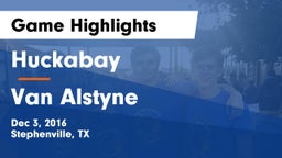Huckabay  vs Van Alstyne  Game Highlights - Dec 3, 2016