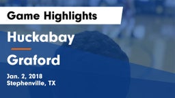 Huckabay  vs Graford  Game Highlights - Jan. 2, 2018
