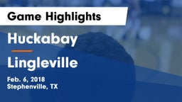 Huckabay  vs Lingleville  Game Highlights - Feb. 6, 2018