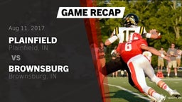 Recap: Plainfield  vs. Brownsburg  2017