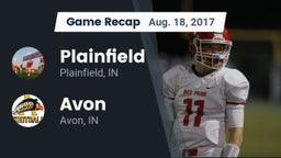 Recap: Plainfield  vs. Avon  2017